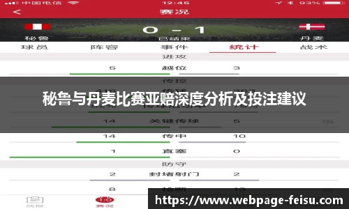 秘鲁与丹麦比赛亚赔深度分析及投注建议